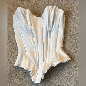 Zara Cream Corset Top